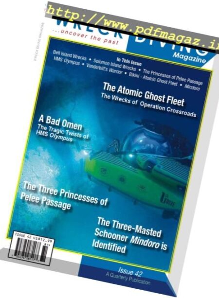Wreck Diving Magazine – January 2018 Cover
