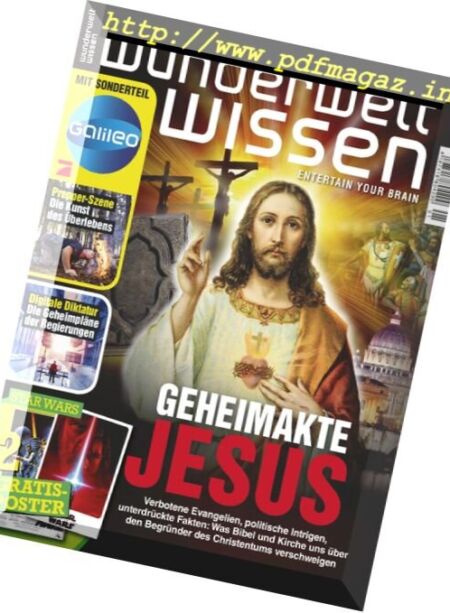 Wunderwelt Wissen – Januar 2018 Cover