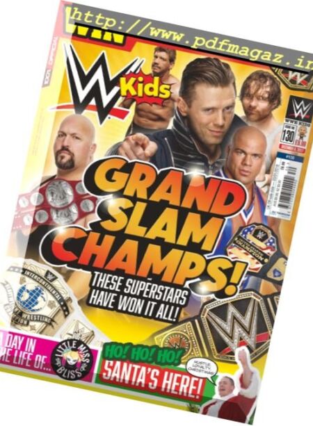 WWE Kids – December 2017 Cover