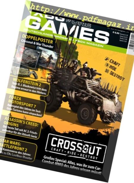 XBG One Games Germany – Januar – Marz 2018 Cover