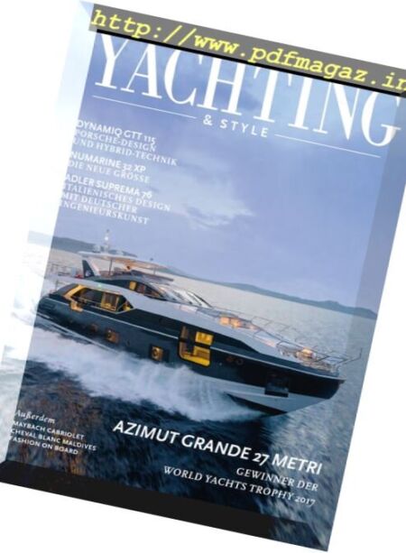 Yachting & Style – Februar 2018 Cover