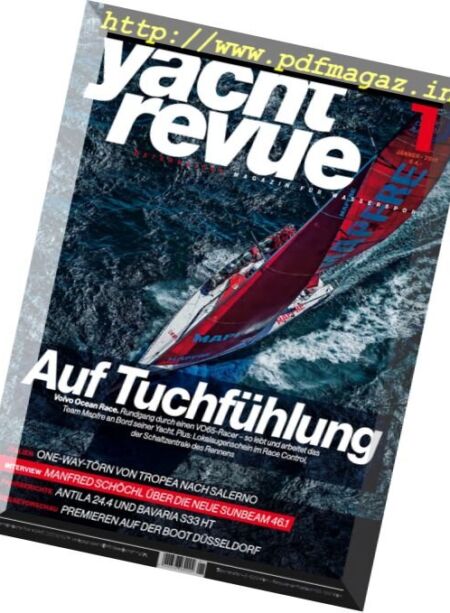Yachtrevue – Januar 2018 Cover