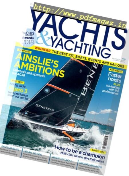 Yachts & Yachting – February 2018 Cover