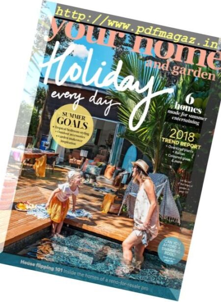 Your Home and Garden – January 2018 Cover