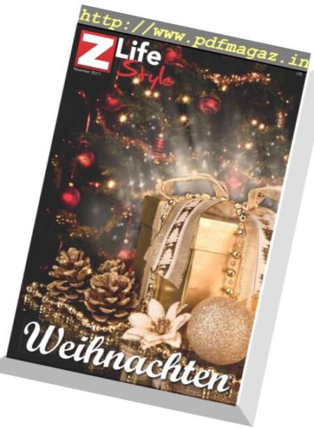 Zett Life Style – Weihnachten – November 2017 Cover