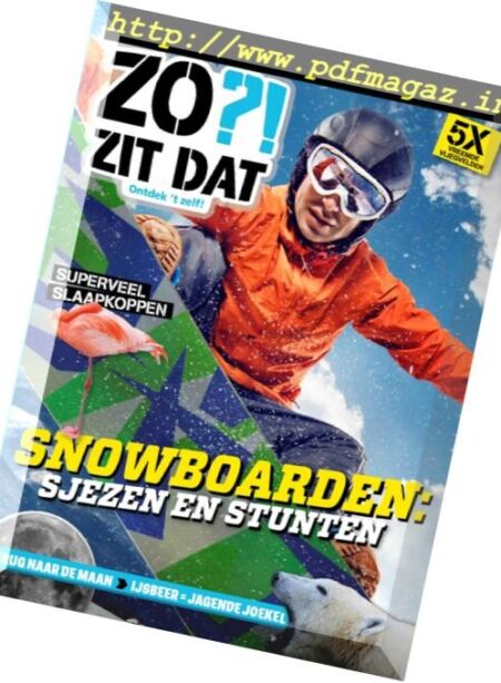 Zo Zit Dat – februari 2018 Cover