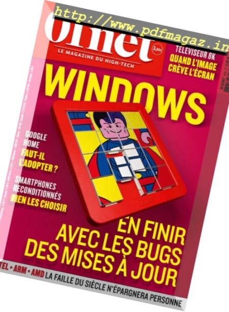 01net – 17 Janvier 2018 Cover