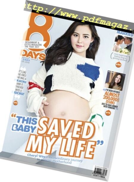 8 Days – 25 January 2018 Cover