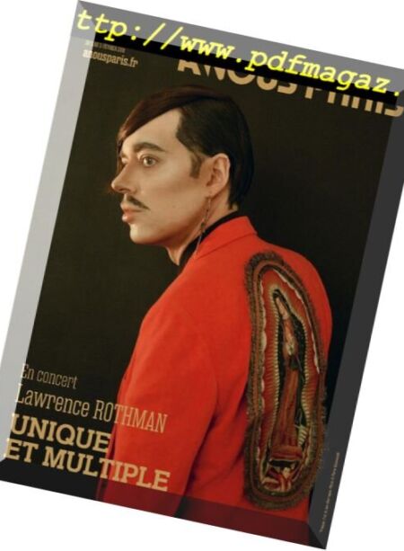 A Nous Paris – 5 fevrier 2018 Cover