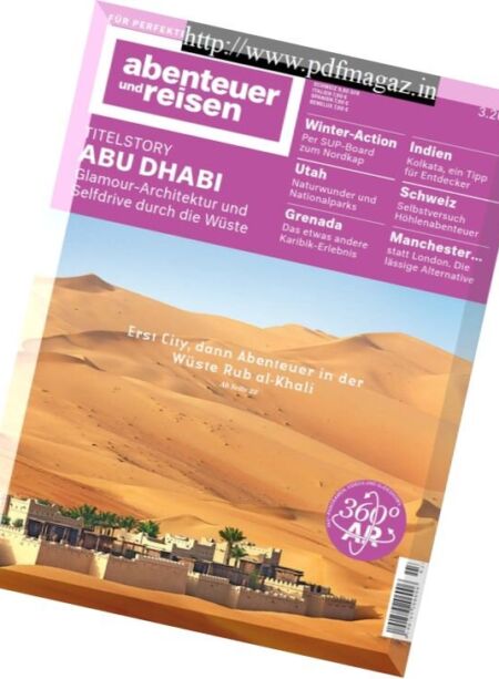 Abenteuer und Reisen – Februar 2018 Cover