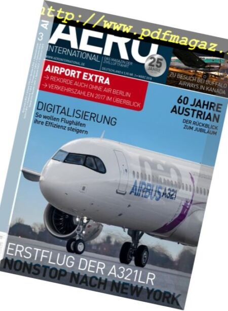 Aero International – Marz 2018 Cover