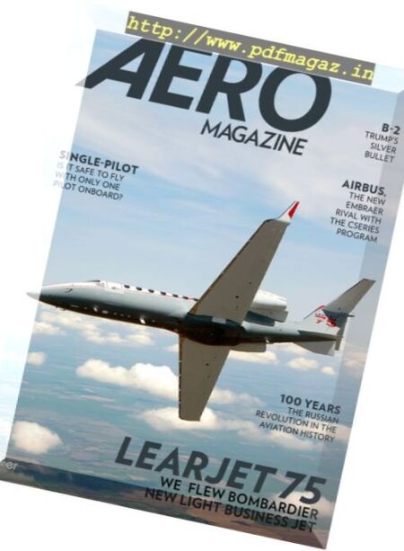 Aero Magazine International – January 2018 Cover