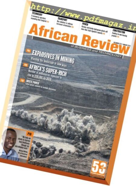 African Review – December 2017-January 2018 Cover
