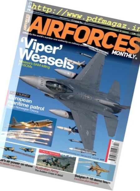Airforces Monthly – February 2018 Cover