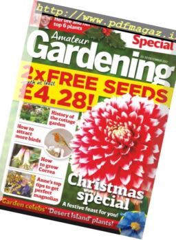 Amateur Gardening – 23 December 2017