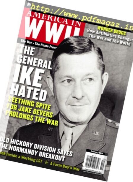 America In WWII – February 2018 Cover