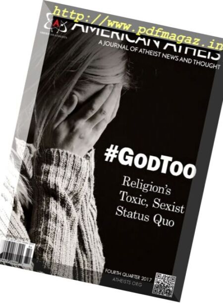 American Atheist – Fourth Quarter 2017 Cover