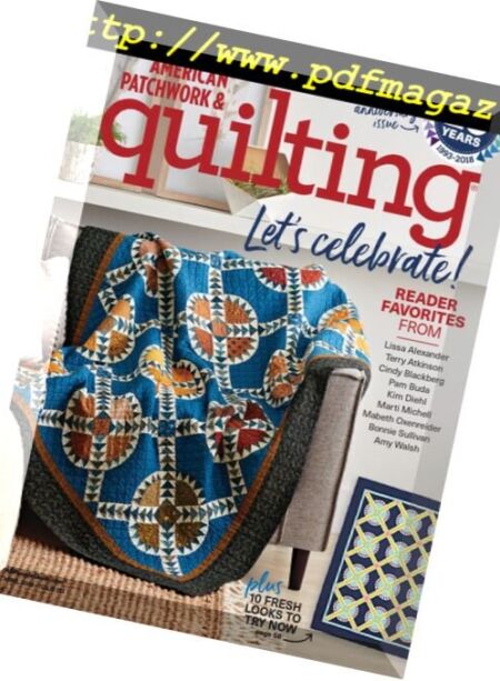 American Patchwork & Quilting – January 25, 2018 Cover