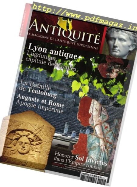 Antiquite – Novembre-Decembre 2015 – Janvier 2016 Cover