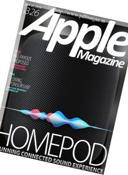 AppleMagazine – 26 January 2018 Cover