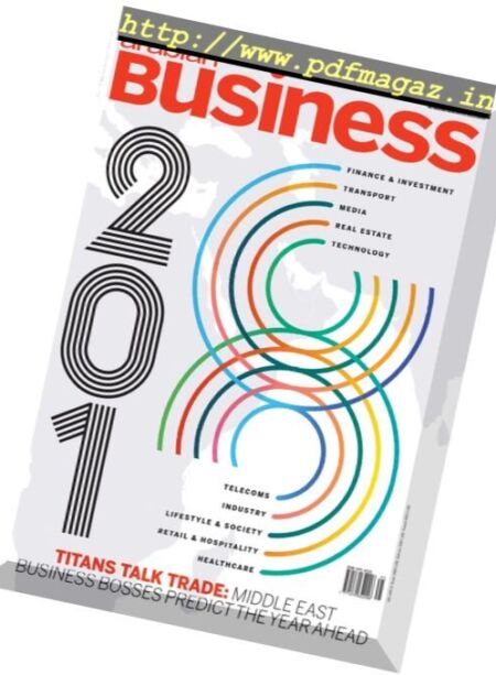 Arabian Business – 24 December 2017 Cover