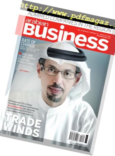 Arabian Business – 25 February 2018 Cover