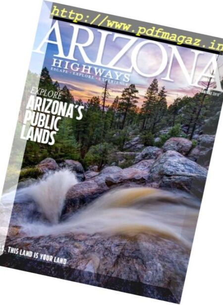 Arizona Highways – January 2018 Cover