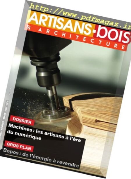 Artisans-Bois & Architecture – Fevrier-Mars 2017 Cover