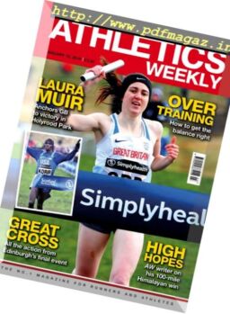 Athletics Weekly – 18 January 2018