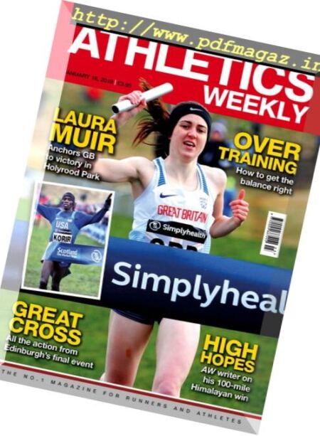 Athletics Weekly – 18 January 2018 Cover