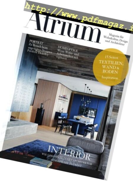 Atrium Germany – Marz-April 2018 Cover