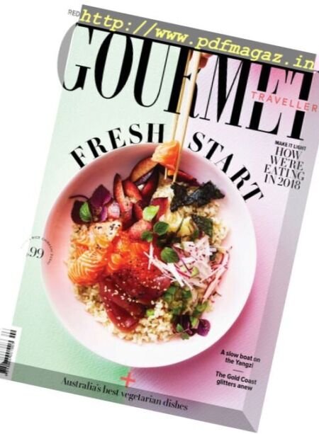 Australian Gourmet Traveller – February 2018 Cover
