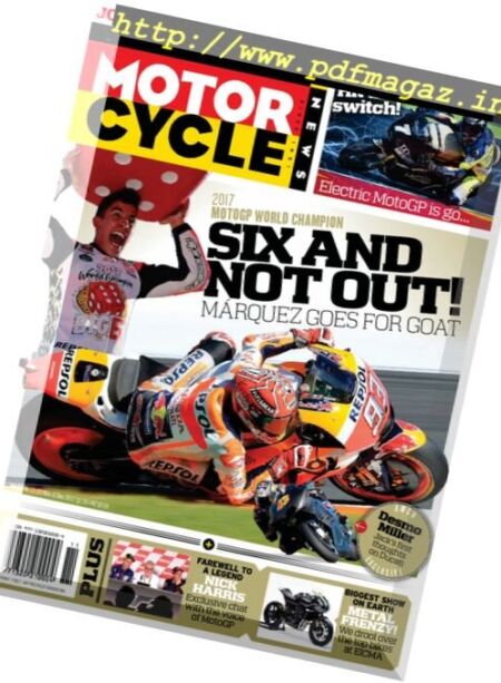 Australian Motorcycle News – 23 November 2017 Cover