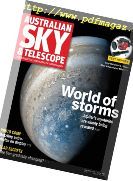 Australian Sky & Telescope – February 2018 Cover