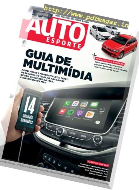 Auto Esporte Brazil – Janeiro 2018 Cover