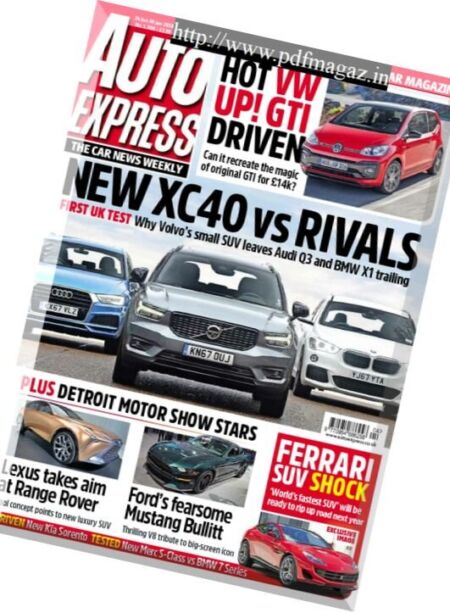 Auto Express – 24 January 2018 Cover