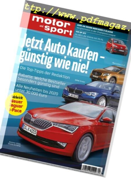 Auto Motor und Sport – 1 Februar 2018 Cover