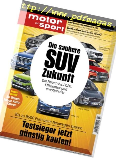 Auto Motor und Sport – 18 Januar 2018 Cover