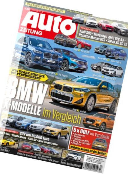 Auto Zeitung – 10 Januar 2018 Cover