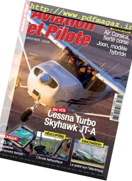 Aviation et Pilote – Janvier 2018 Cover
