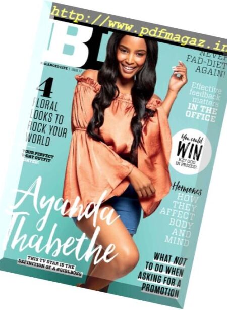 Balanced Life – Issue 77, 2018 Cover
