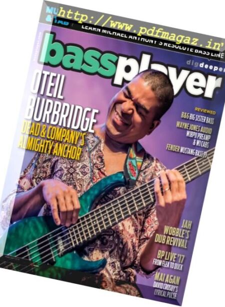 Bass Player – February 2018 Cover