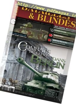 Batailles & Blindes – Avril-Mai 2017