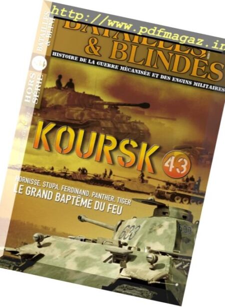 Batailles & Blindes – Hors-Serie N.34 – Septembre-Octobre 2017 Cover