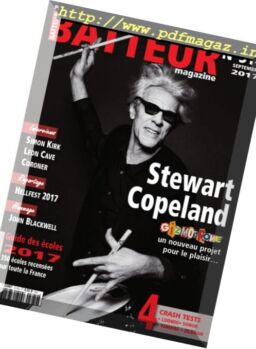 Batteur Magazine – Septembre 2017