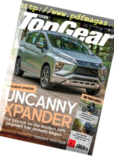 BBC Top Gear Philippines – February 2018 Cover