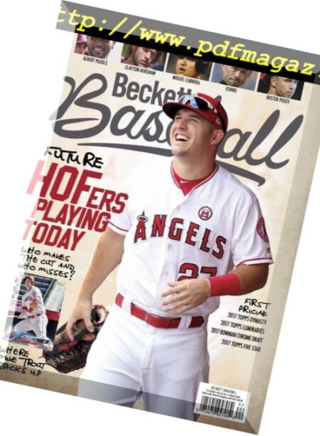 Beckett Baseball – March 2018 Cover