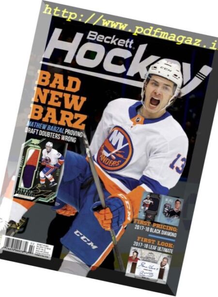 Beckett Hockey – February 2018 Cover