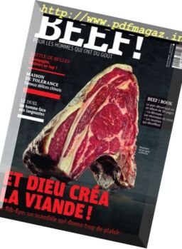 Beef! France – Decembre 2016 – Janvier 2017