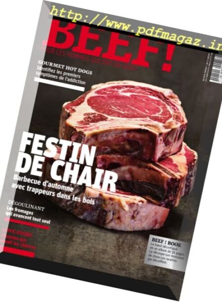 Beef! France – Octobre-Novembre 2017 Cover